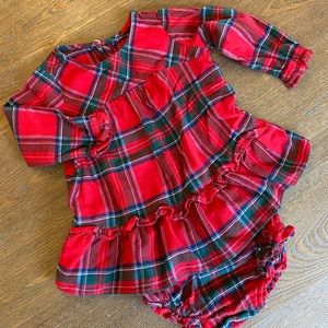 12-18m Vineyard Vines Baby Girls Nantucket Tartan Plaid Dress